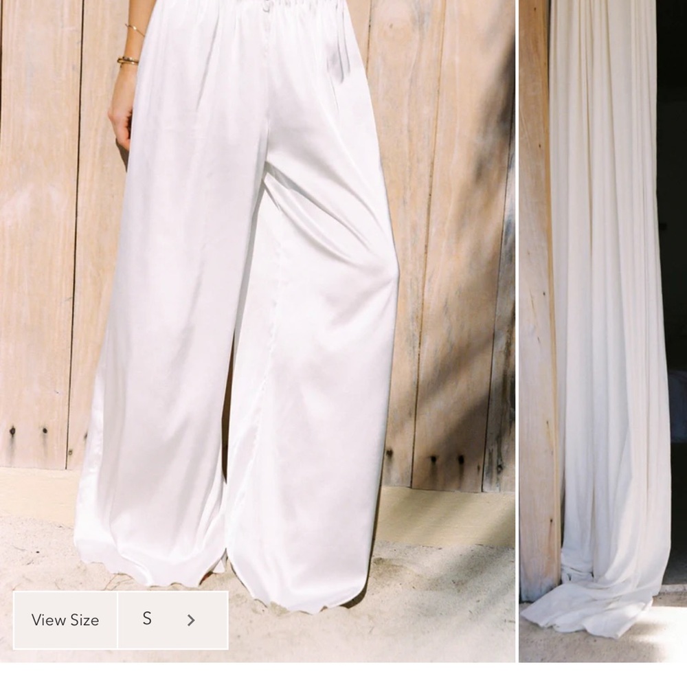 Elegant Wide-Leg White Jumpsuit